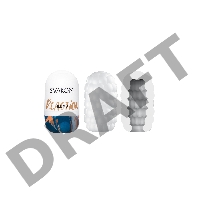 Набор мастурбаторов нереалистичных Svakom Hedy X5 Mixed (5 шт.), TPE, белый, 9 см