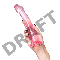 Нереалистичный фаллоимитатор Jelly Dildo XL Toyfa Basic, TPE, Розовый, 22 см