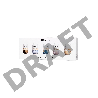 Набор мастурбаторов нереалистичных Svakom Hedy X5 Mixed (5 шт.), TPE, белый, 9 см