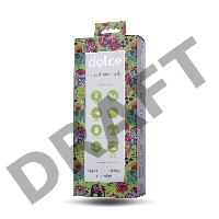 Вибратор TOYFA Dolce Jaxon, силикон, зеленый, 12,5см