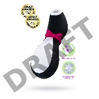 Вакуум-волновой бесконтактный стимулятор клитора Satisfyer Pro Penguin NG, силикон, черный, 11,5 см.