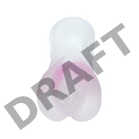 Мастурбатор реалистичный TOYFA Juicy Pussy Crystal Rose, TPE, 14 см