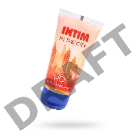 Гель-лубрикант INTIM HOT туб пластиковый 60 г