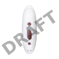 Стимулятор клитора Satisfyer Pro Plus Vibration, силикон+ABS пластик, белый, 19 см.