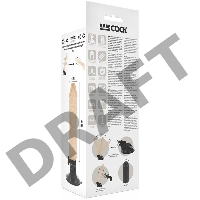 Телесный вибромассажер на мощной присоске Basecock Realistic Vibrator - 20 см.