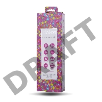 Вибратор TOYFA Dolce Leo, силикон, розовый, 16,5см