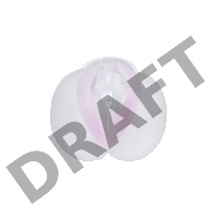 Мастурбатор реалистичный TOYFA Juicy Pussy Crystal Rose, TPE, 14 см