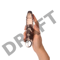 Насадка ToyFa XLover, для увеличения размера, TPE, черная, 15,5 см