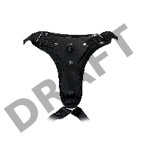 Страпон LoveToy с поясом Harness, с 2 насадками, реалистичный, neoskin, телесный, 18 см