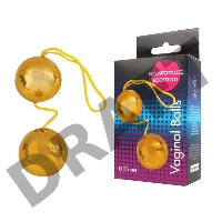 Золотистые вагинальные шарики Balls