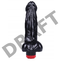 Вибромассажер реалистик , черный №26