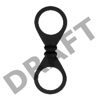 Черный набор для бондажа Bound To Please Blindfold Wrist And Ankle Cuffs