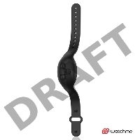 Черное виброяйцо с пультом-часами Anne s Desire Vibro Egg Wireless Watchme