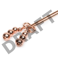 Золотистые зажимы для сосков и клитора All Sensation Nipple and Clitoral Chain