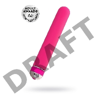 Нереалистичный вибратор A-Toys by TOYFA Mastick, ABS пластик, розовый, 18 см