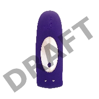 Многофункциональный стимулятор для пар Satisfyer Partner Toy REMOTE, силикон, фиолетовый, 18 см.