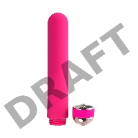 Нереалистичный вибратор A-Toys by TOYFA Mastick, ABS пластик, розовый, 18 см