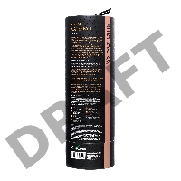 Нереалистичный вибратор WANAME D-SPLASH WATERFALL, силикон, черный, 21,3 см