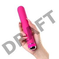 Нереалистичный вибратор A-Toys by TOYFA Mastick, ABS пластик, розовый, 18 см