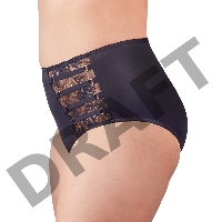 Cottelli Curves Трусики черные, размер 2XL