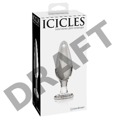Стеклянная пробка Icicles No. 26 - Clear