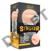 Мастурбатор-ротик ZOLO DEEP THROAT