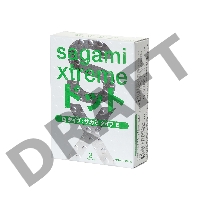 Презервативы латексные Sagami Xtreme Type-E №3