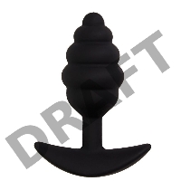 Анальная пробка Sphere, цвет черный (CORE)