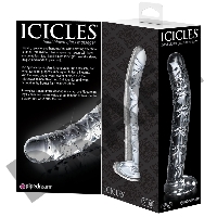 Стеклянный стимулятор Icicles No. 60 - Clear