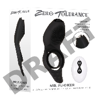 Zero Tolerance MR. FLICKER Эрекционное кольцо со стимулятором клитора