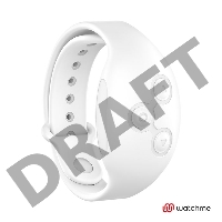 Голубое виброяйцо с белым пультом-часами Wearwatch Egg Wireless Watchme