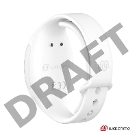 Голубое виброяйцо с белым пультом-часами Wearwatch Egg Wireless Watchme