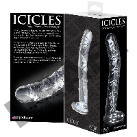 Стеклянный стимулятор Icicles No. 60 - Clear