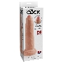 Фаллоимитатор на присоске необрезанный телесный King Cock 9 Uncut Cock