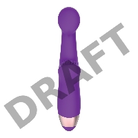 Adam & Eve G-SPOT PLEASER Стимулятор зоны G с клиторальной щеточкой