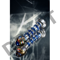 Нереалистичный фаллоимитатор Sexus Glass, стекло, прозрачный, 18 см