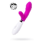 Вибратор с клиторальным стимулятором TOYFA A-Toys Mady, силикон, розовый, 20,4 см