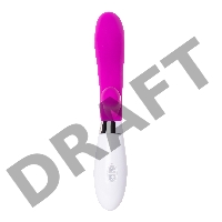 Вибратор с клиторальным стимулятором TOYFA A-Toys Mady, силикон, розовый, 20,4 см