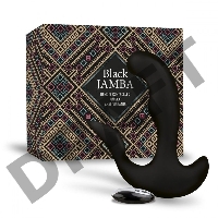Универсальный анальный массажер Black Jamba Anal Vibrator - 12 см.