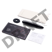 Массажер тонкий le WAND Crystal Slim Wand черный обсидиан