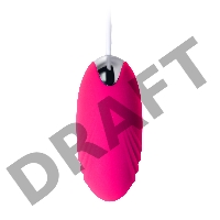 Виброяйцо TOYFA  A-Toys Costa, силикон, розовый, 6,5 см