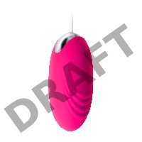 Виброяйцо TOYFA  A-Toys Costa, силикон, розовый, 6,5 см