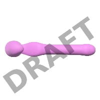 Queens S безремневой страпон розовый