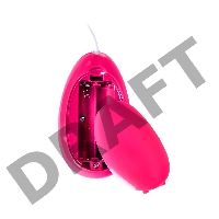 Виброяйцо TOYFA  A-Toys Costa, силикон, розовый, 6,5 см