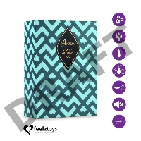 Фиолетовое виброяйцо на радиоуправлении Anna Vibrating Egg Remote