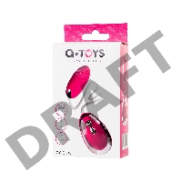 Виброяйцо TOYFA  A-Toys Costa, силикон, розовый, 6,5 см