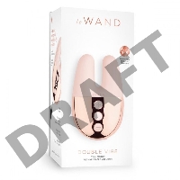 Пудровый вибратор с ушками Le Wand Double Vibe