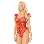 Боди SoftLine Collection Leila, красное, M/L
