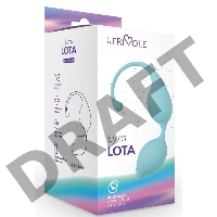 Вагинальные шарики Lota, цвет аквамарин  (LYRA)