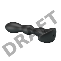 Анальный длинный вибромассажер - цепочка Baile PrettyLove Special Anal Massager